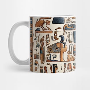 Egyptian hieroglyphs Mug